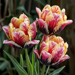 Тюльпан Роял Гарнит купить по цене от 425р. в интернет-магазине «Посадика» с доставкой почтой в в Тайгае и по всей России – [изображение №1].